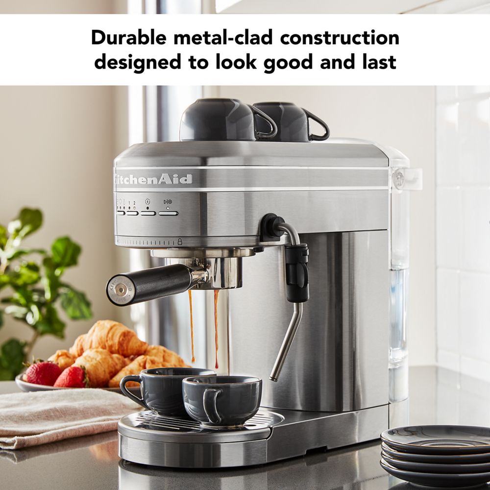 Metal Semi-Automatic Espresso Machine