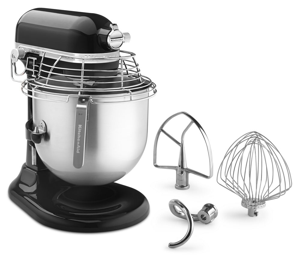 NSF Certified® Commercial Series 8 Quart Bowl-Lift Stand Mixer with Stainless Steel Bowl Guard