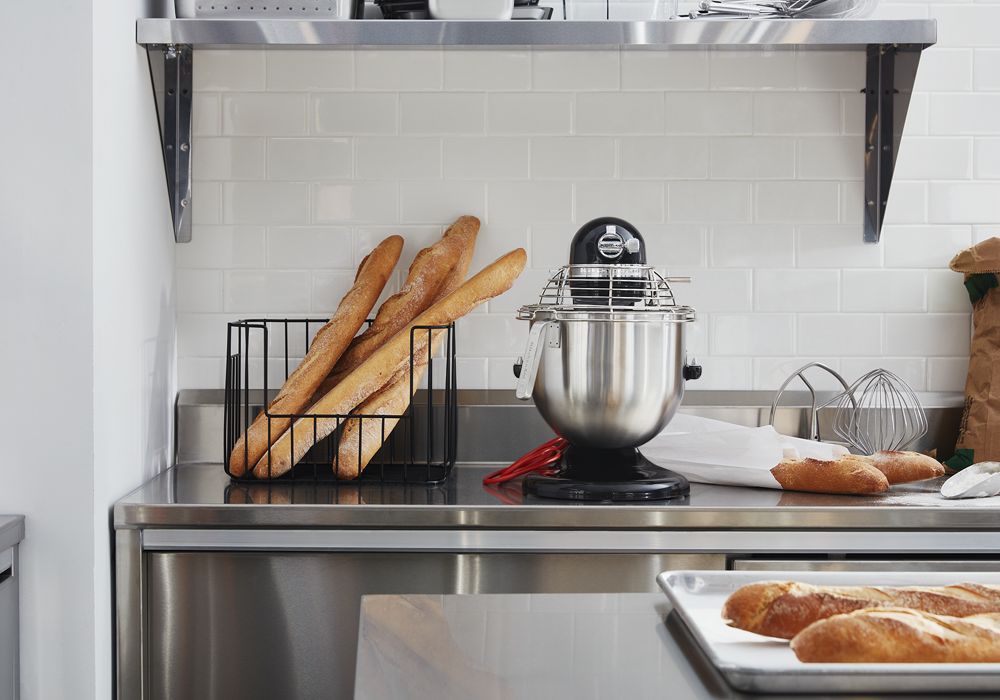 NSF Certified® Commercial Series 8 Quart Bowl-Lift Stand Mixer with Stainless Steel Bowl Guard