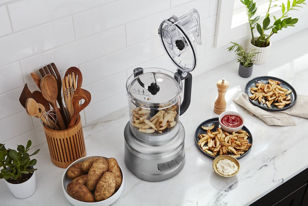 13-Cup Food Processor with French Fry Disc and Dicing Kit