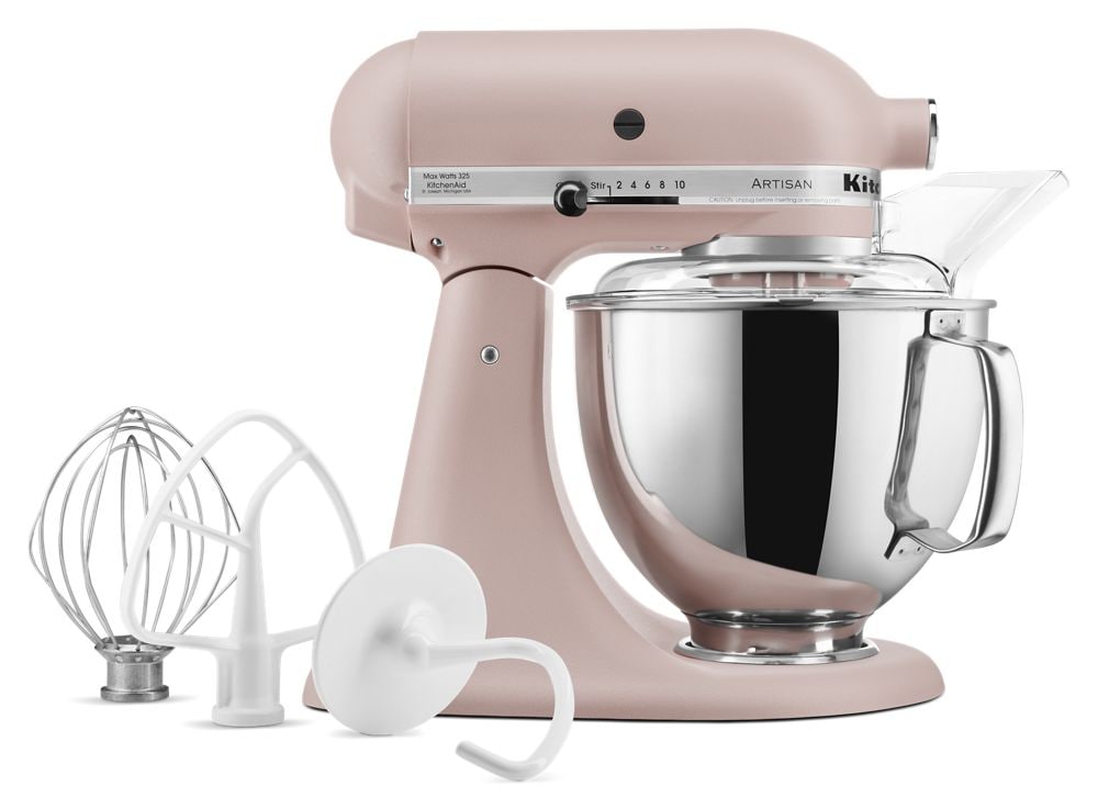 Artisan® Series 5 Quart Tilt-Head Stand Mixer - Feather Pink
