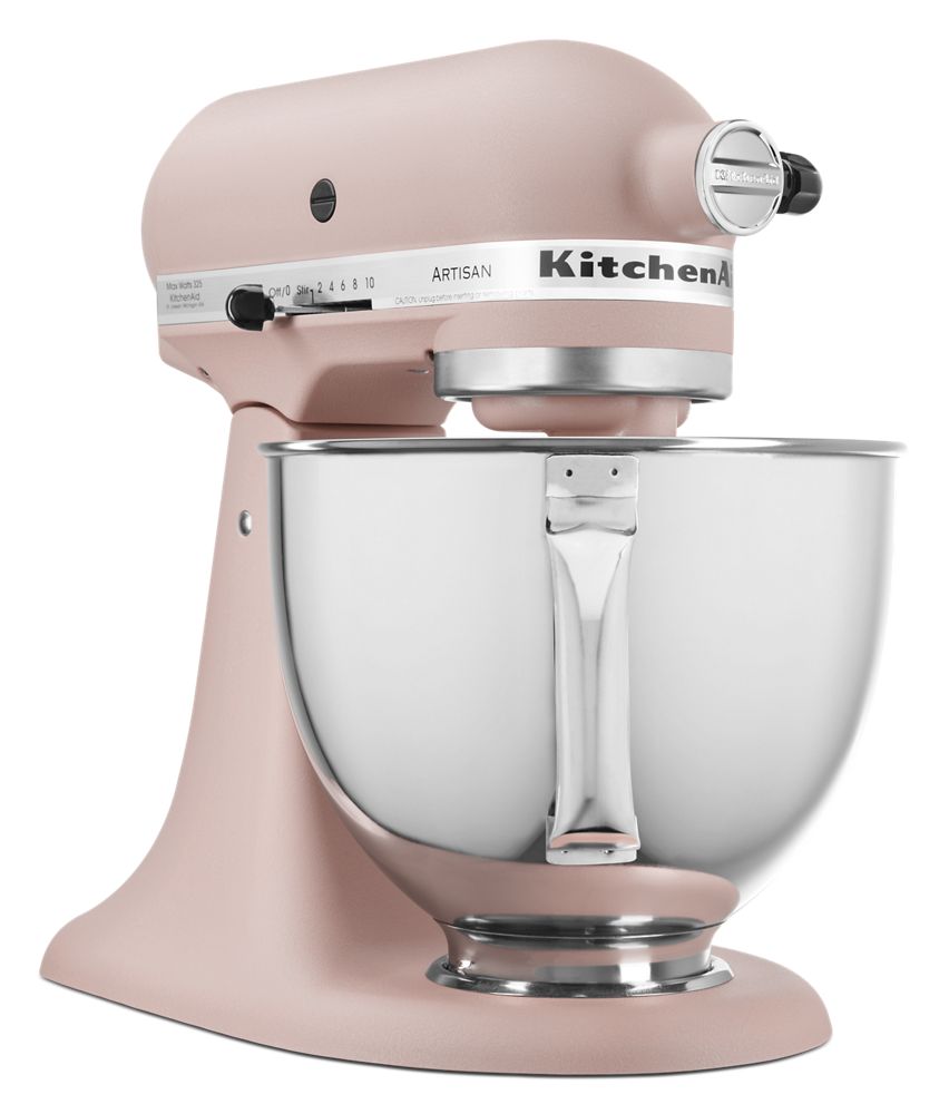 Artisan® Series 5 Quart Tilt-Head Stand Mixer - Feather Pink