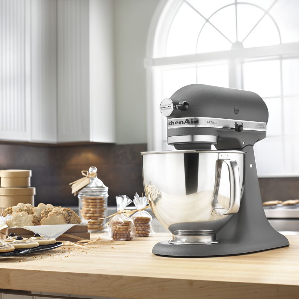 ④動作品　KitchenAid スタンドミキサー KSM150PS 5QT M9 KitchenAid KSM150PSWH 10 Speed Stand Mixer w/ 5 qt Stainless Bowl