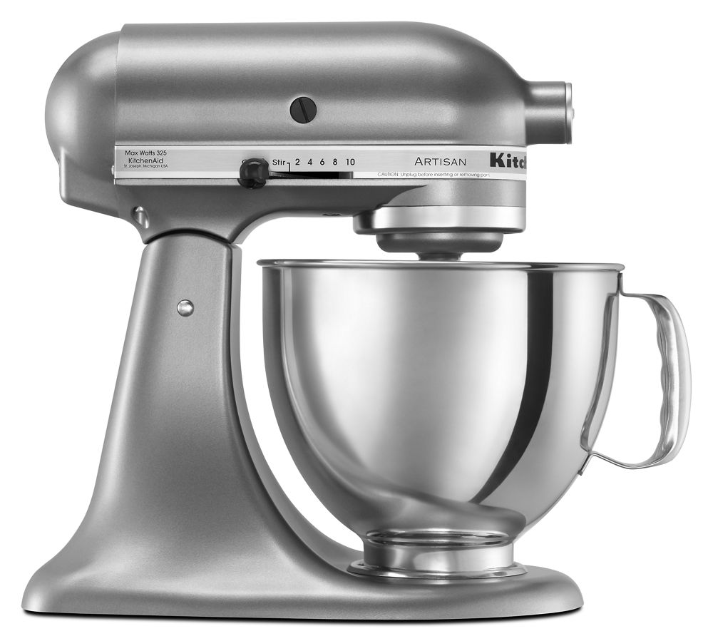 Value Bundle Artisan® Series 5 Quart Tilt-Head Stand Mixer with additional 3 Quart bowl