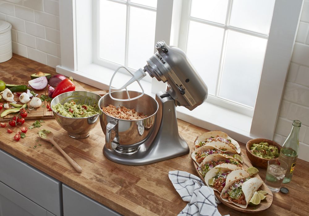 Value Bundle Artisan® Series 5 Quart Tilt-Head Stand Mixer with additional 3 Quart bowl