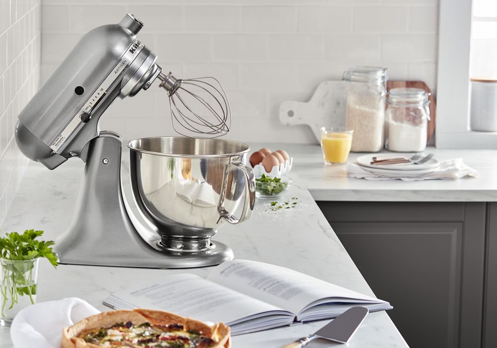 Value Bundle Artisan® Series 5 Quart Tilt-Head Stand Mixer with additional 3 Quart bowl