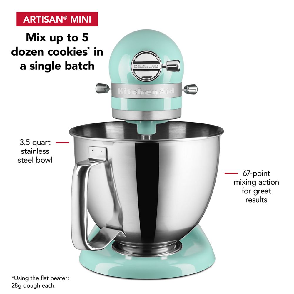 Artisan® Mini 3.5 Quart Tilt-Head Stand Mixer