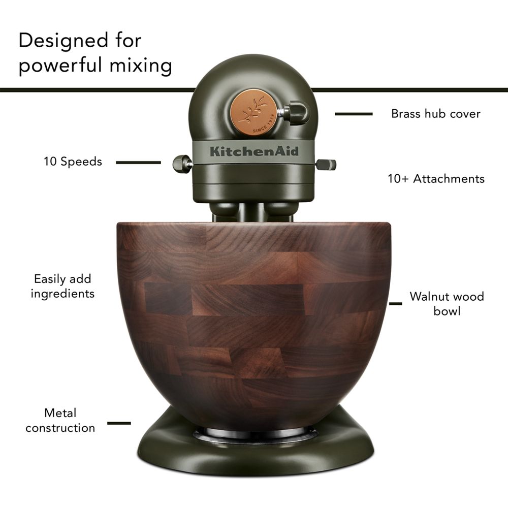 2024 Design Series Evergreen Tilt-Head Stand Mixer