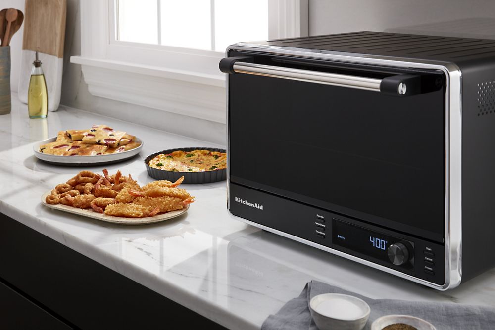 Dual Convection Countertop Oven with Air Fry and Temperature Probe